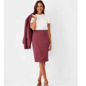 Ann Taylor 12T High Waisted Pencil Skirt